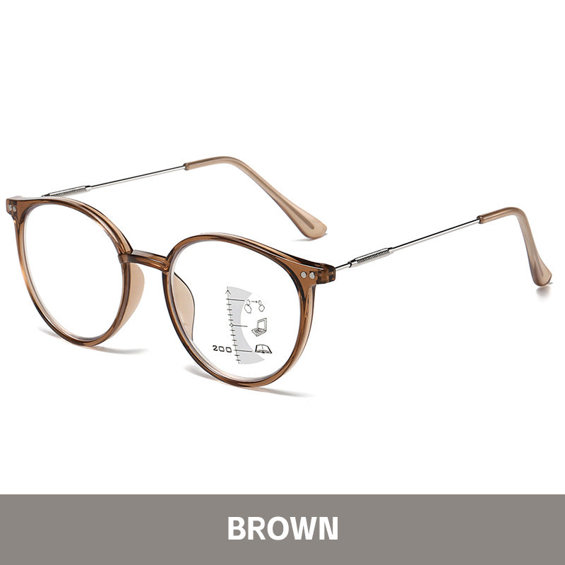 XKROOSM Eye Comfort Readers – Less Dryness, Less Strain – Blue Light Filter + Auto-Tint Lenses