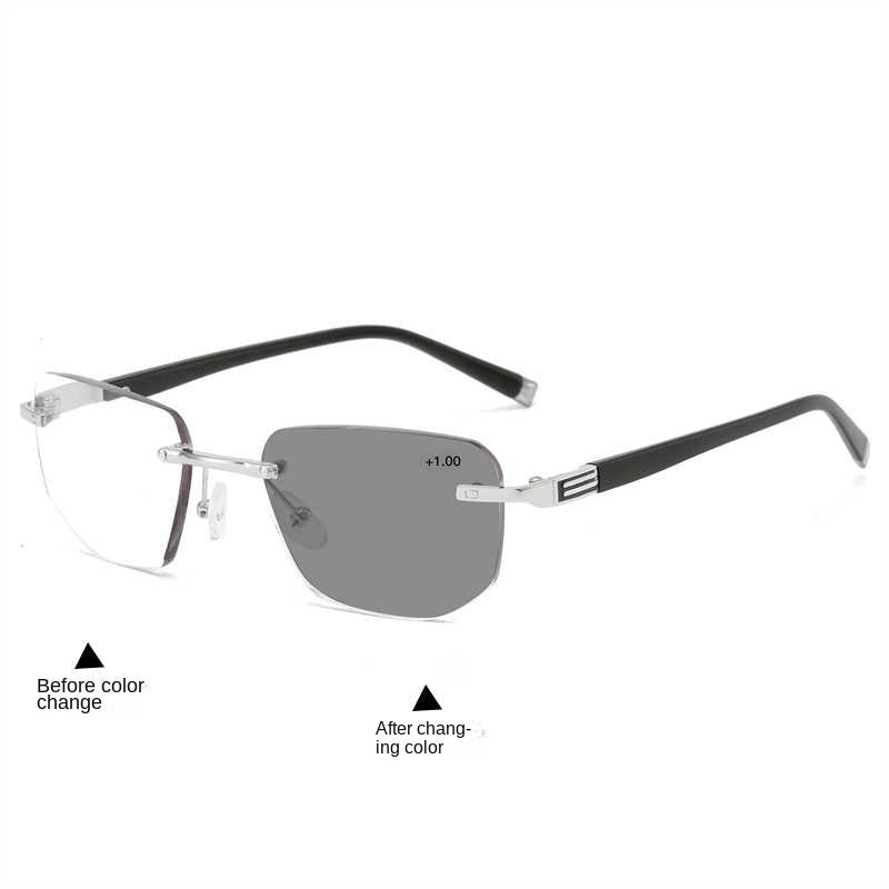 XKROOSM High-Performance Bifocal Readers – Near & Distance Focus, Blue Light Blocking, UV-Activated Tint