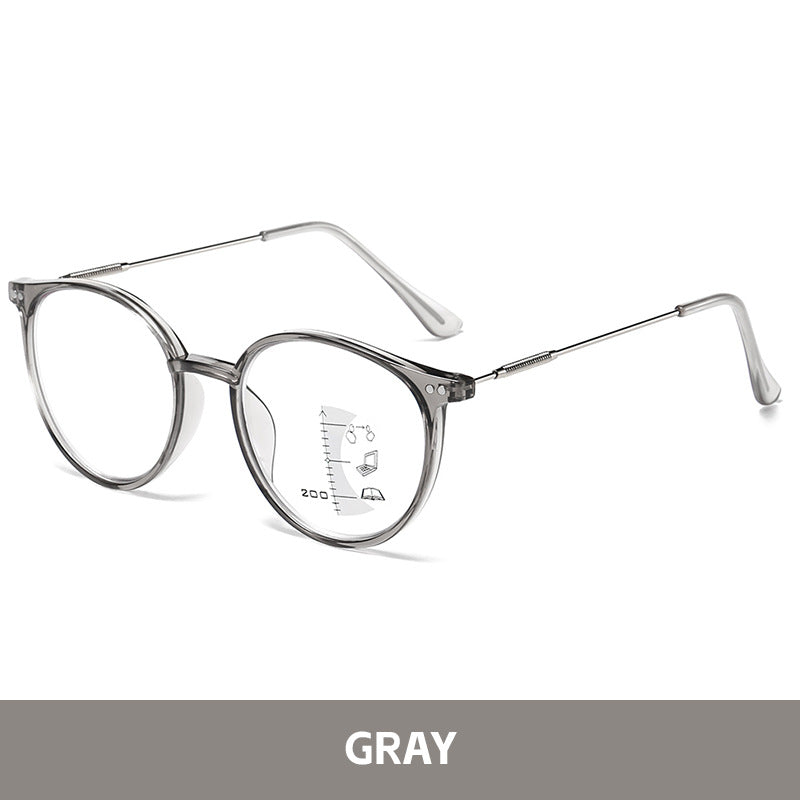 XKROOSM Eye Comfort Readers – Less Dryness, Less Strain – Blue Light Filter + Auto-Tint Lenses