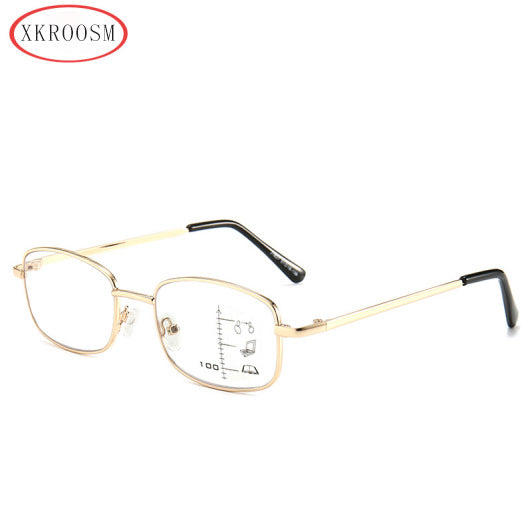 XKROOSM Multi-Focal Blue Light Glasses – Effortless Distance Switching, Sun-Responsive Tint