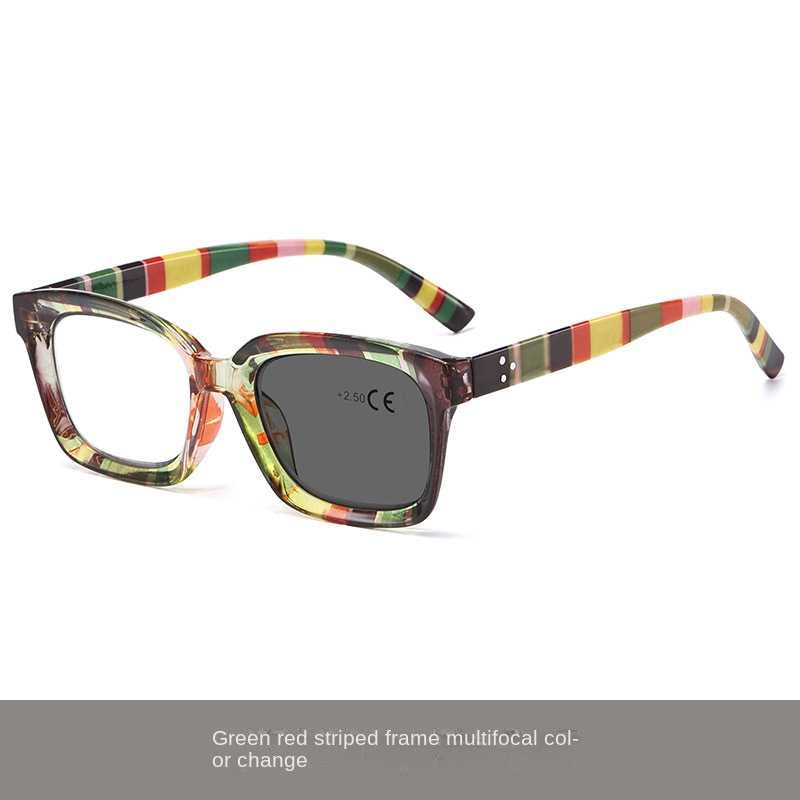 XKROOSM All-Day Adaptive Readers – Indoor Clarity, Outdoor Tint, Blue Light Protection, Multi-Focal Design