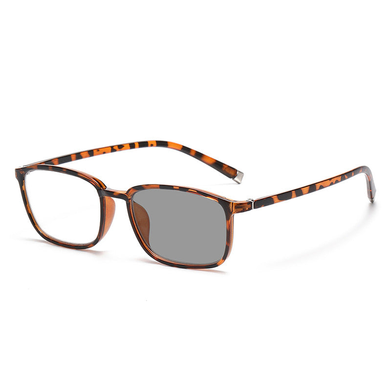 XKROOSM Weather-Ready Readers – Clear on Cloudy Days, Tinted in Sun – Blue Light + Multi-Focus