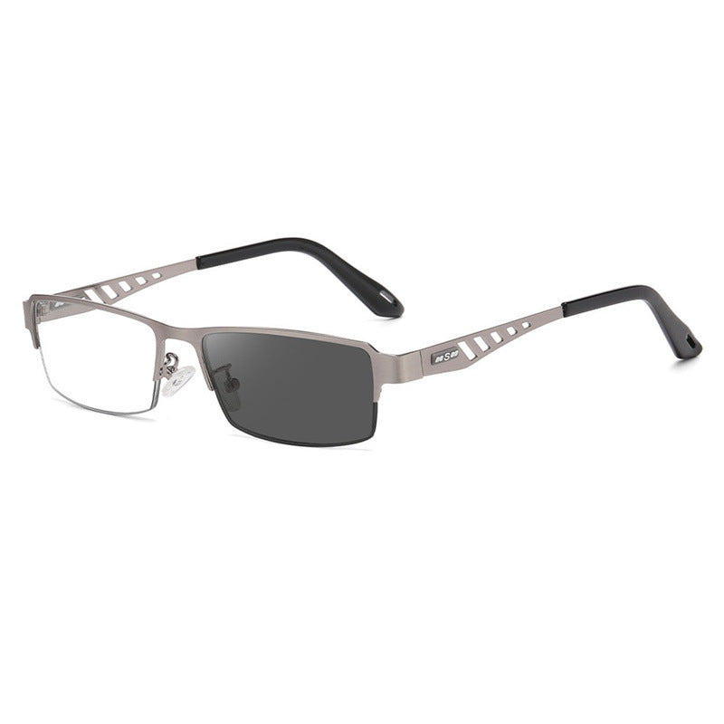 XKROOSM One-Pair-For-All Readers – Transparent Indoors, Sunglass Outdoors, Blue Light Protection