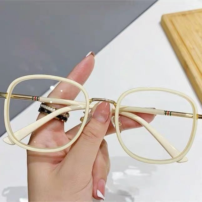 Women's Reading Glasses — Youthful Style, HD Clarity, Blue Light Blocking, Large Frame