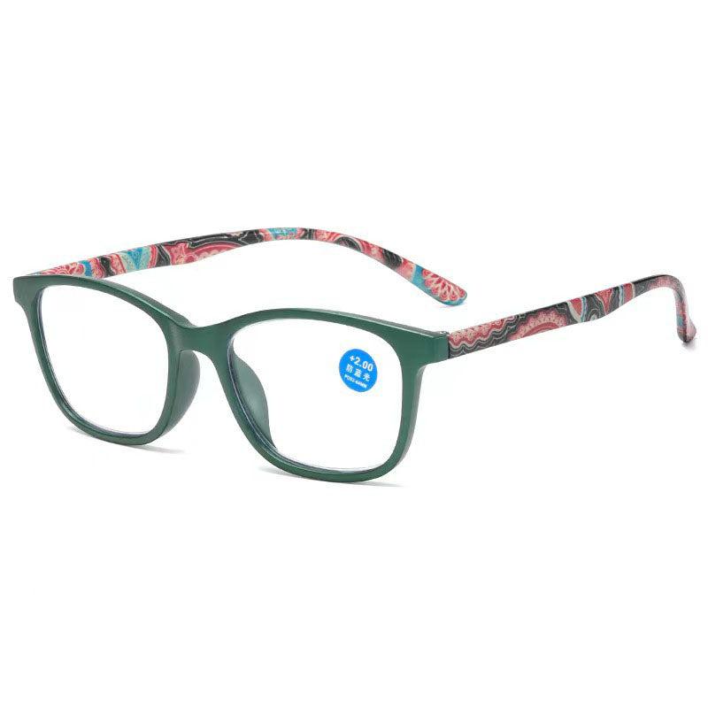Ultra-Clear, Anti-Radiation Blue-Light-Blocking Reading Glasses — Stylish Printed Eyewear