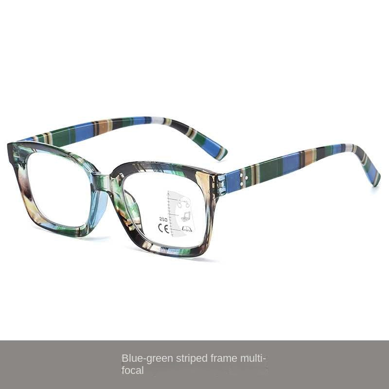 XKROOSM All-Day Adaptive Readers – Indoor Clarity, Outdoor Tint, Blue Light Protection, Multi-Focal Design